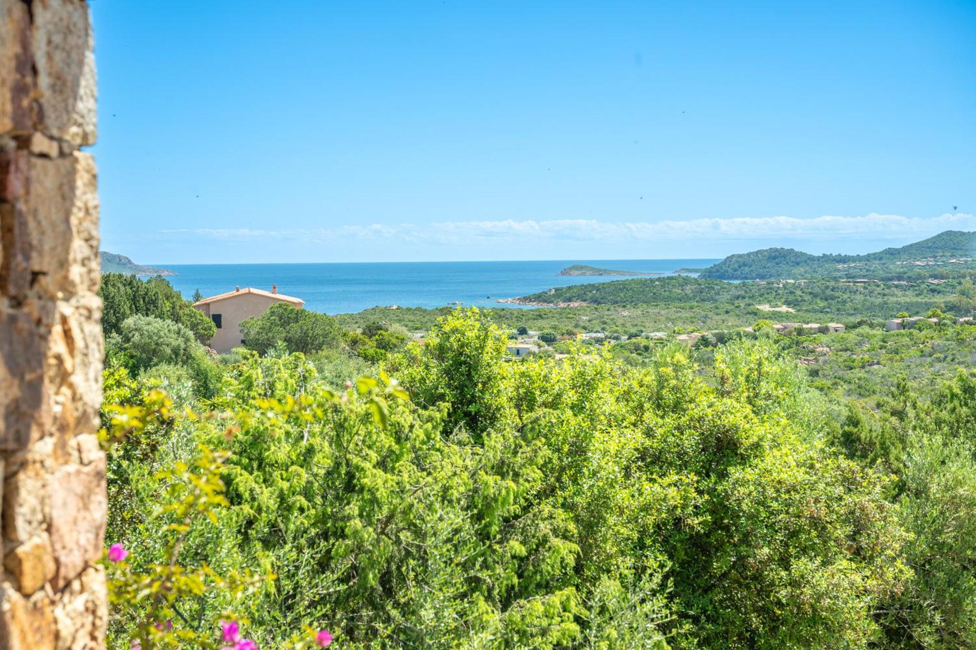 Villa Vista Mare Cala Ginepro Punta Molara Eksteriør bilde