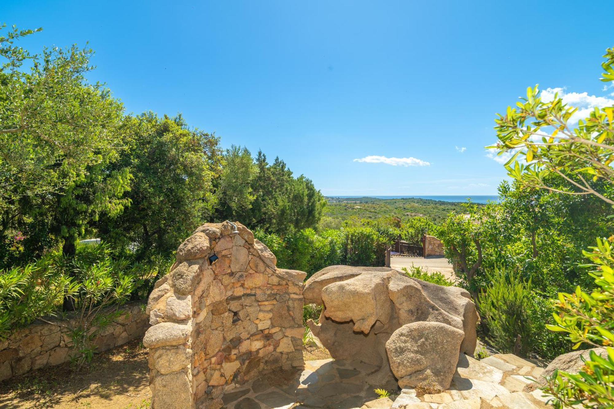 Villa Vista Mare Cala Ginepro Punta Molara Eksteriør bilde